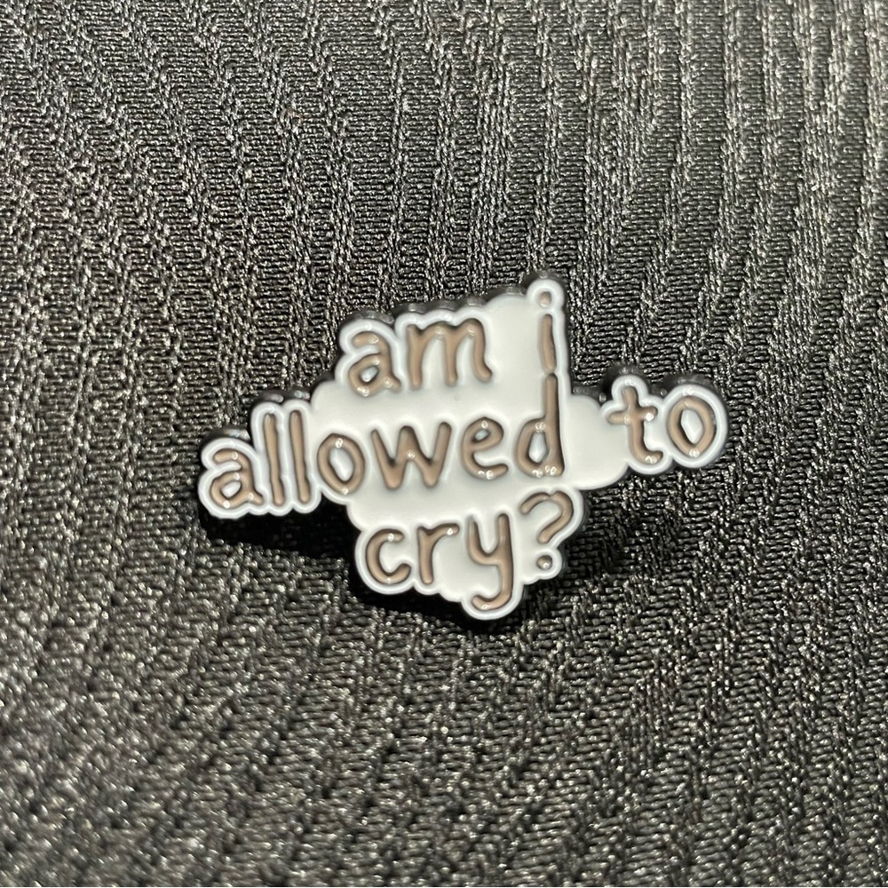 $5 Bundled Taylor Swift TTPD Am I Allowed To Cry Enamel Pin